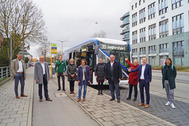 Gewerbepark begrüßt Eröffnung der neuen Tangentialbuslinie